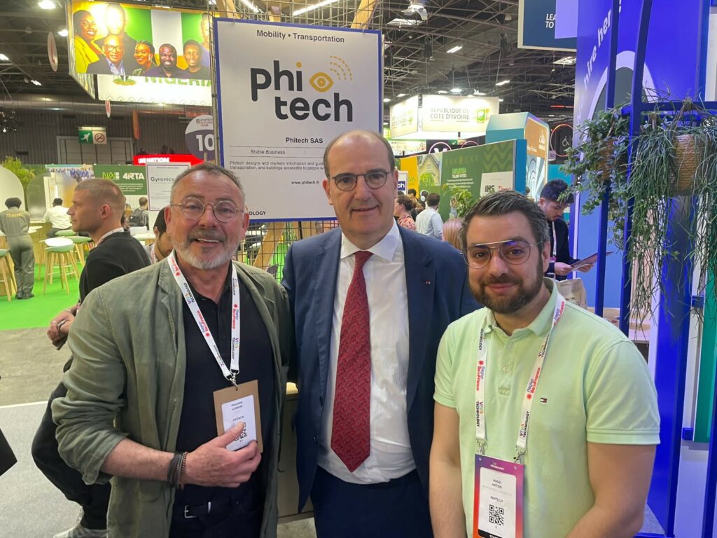 Mr Jean Castex, Hugo Hatzig et Philippe Lemaire